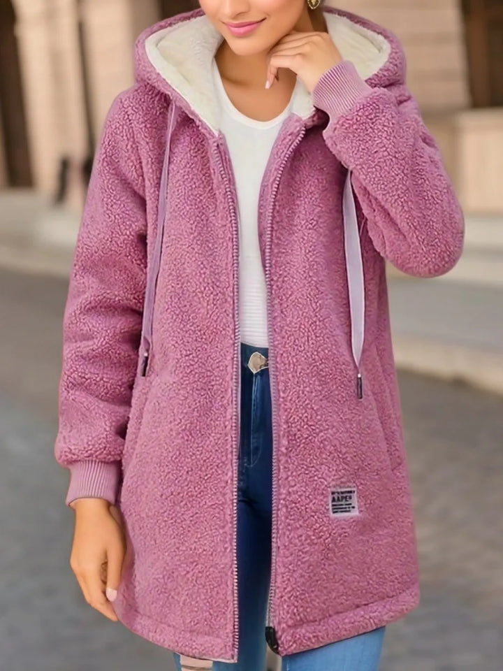 Camilla | Modern Fleece Jacket with High Collar