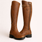 Women's Waterproof Boots with Slip-Resistant Sole and Ankle Height