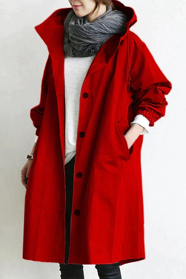 Waterproof Oversized Trench Coat for Spring &amp; Summer