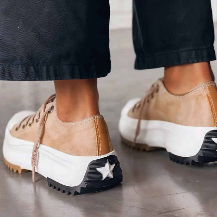 Sneakers for Women | Orthopedic Low Cut Lace-Up Design
