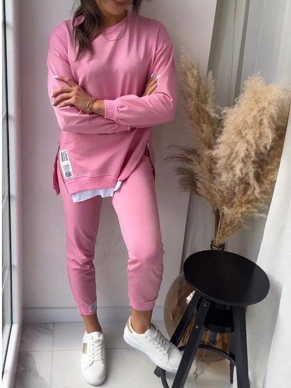 Angelika | Oversized Loungewear Set with Crew Neck for Women