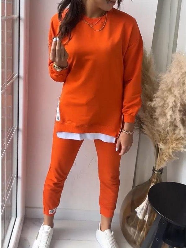 Angelika | Oversized Loungewear Set with Crew Neck for Women