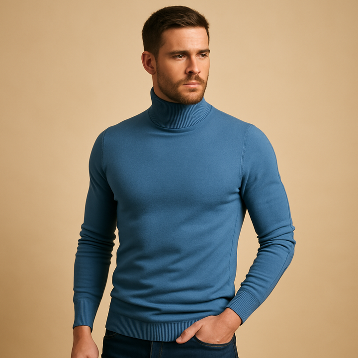 Comfortable turtleneck sweater for men with a stylish fit | Ruben