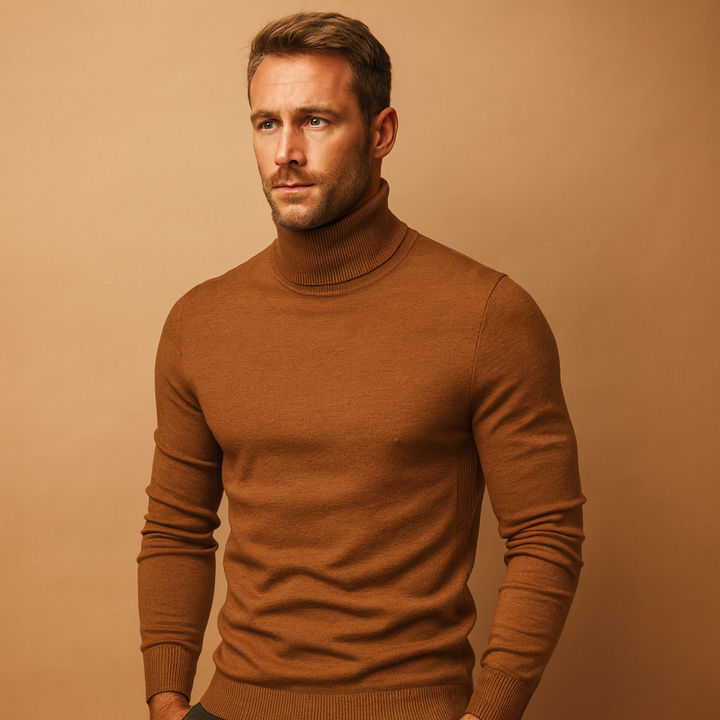 Comfortable turtleneck sweater for men with a stylish fit | Ruben
