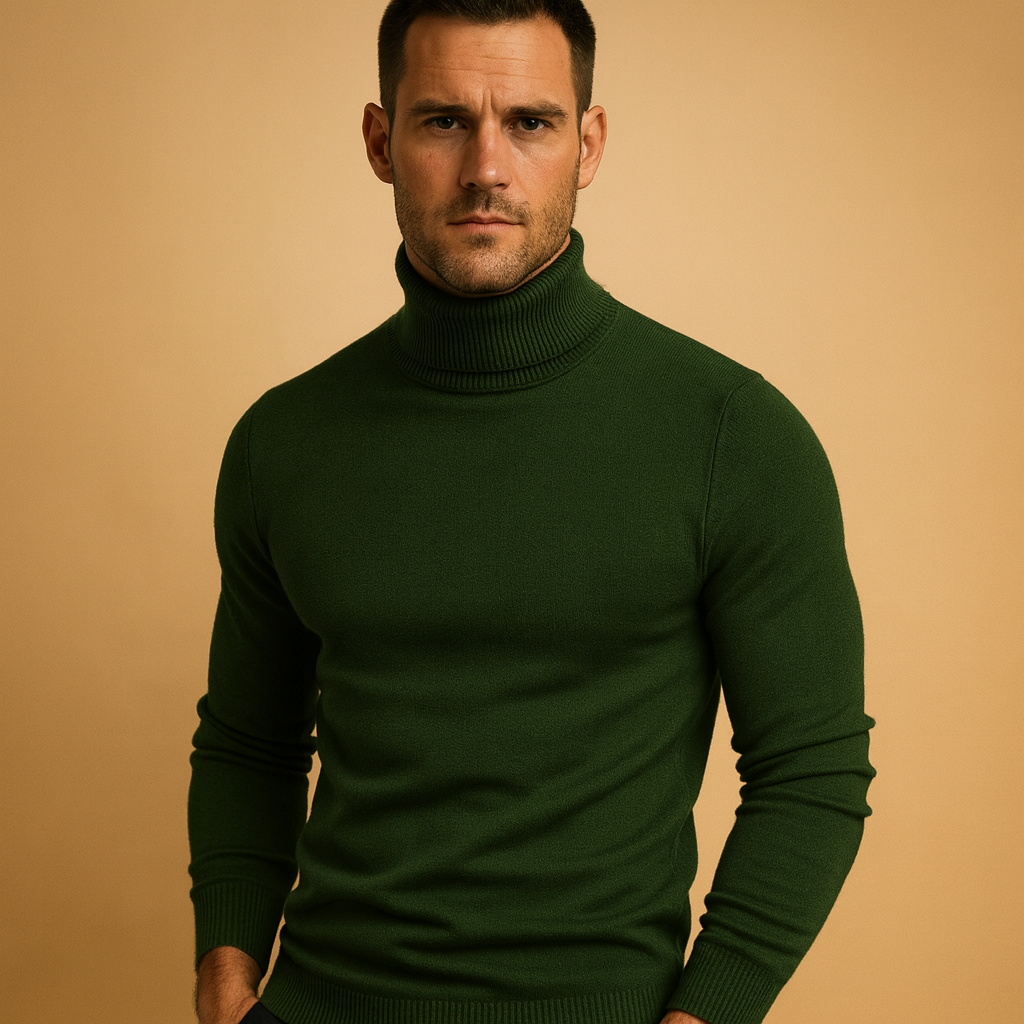 Comfortable turtleneck sweater for men with a stylish fit | Ruben