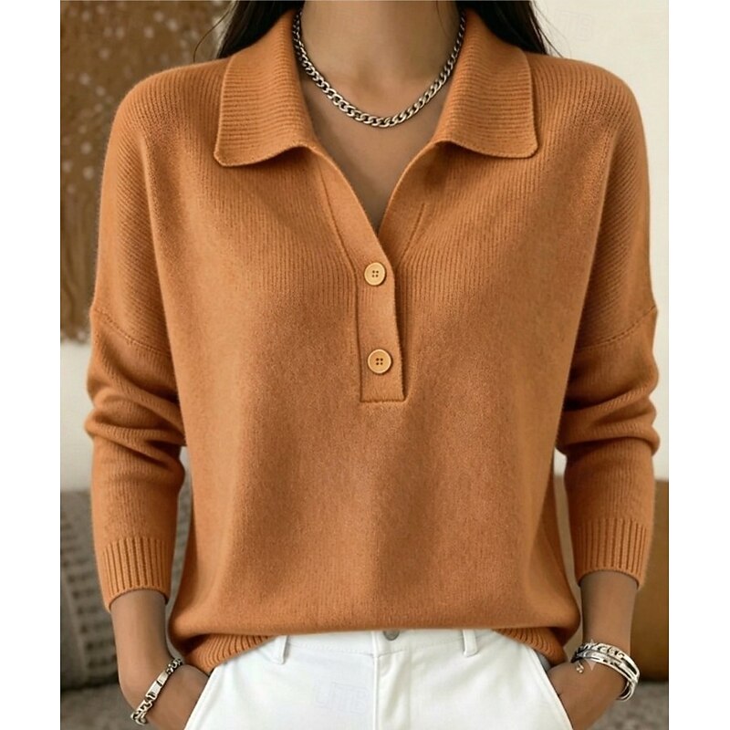 Lorelei | Refined Collared Polo Jumper