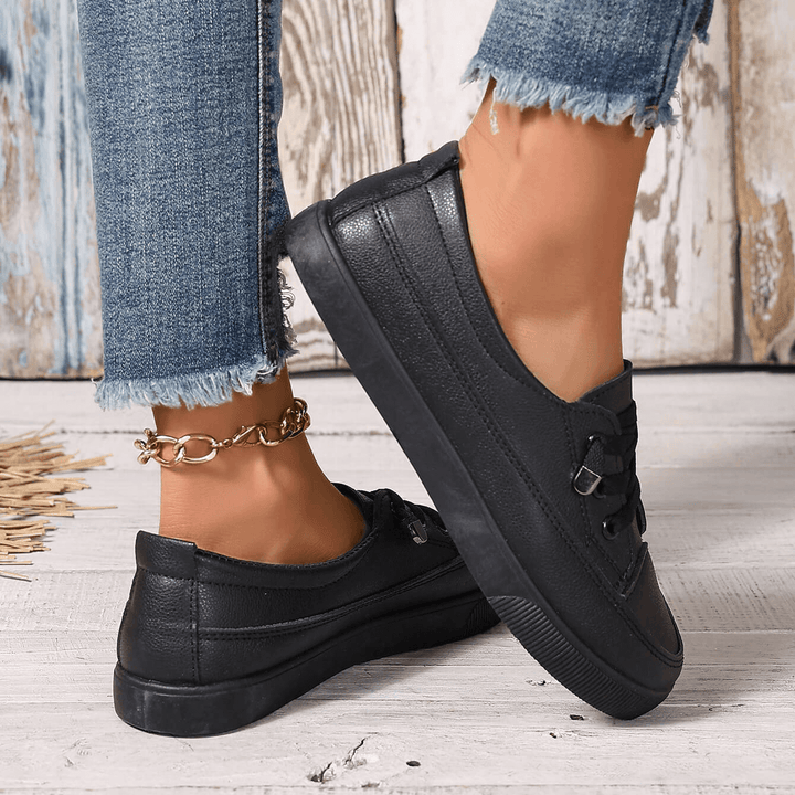 Alessia | Classic Orthopedic Insoles Laced Shoes