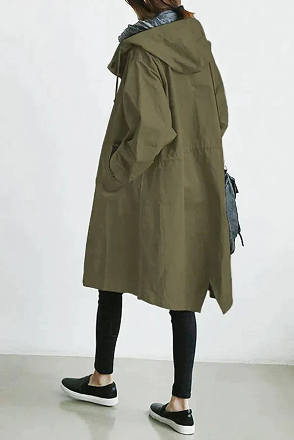 Waterproof Oversized Trench Coat for Spring &amp; Summer