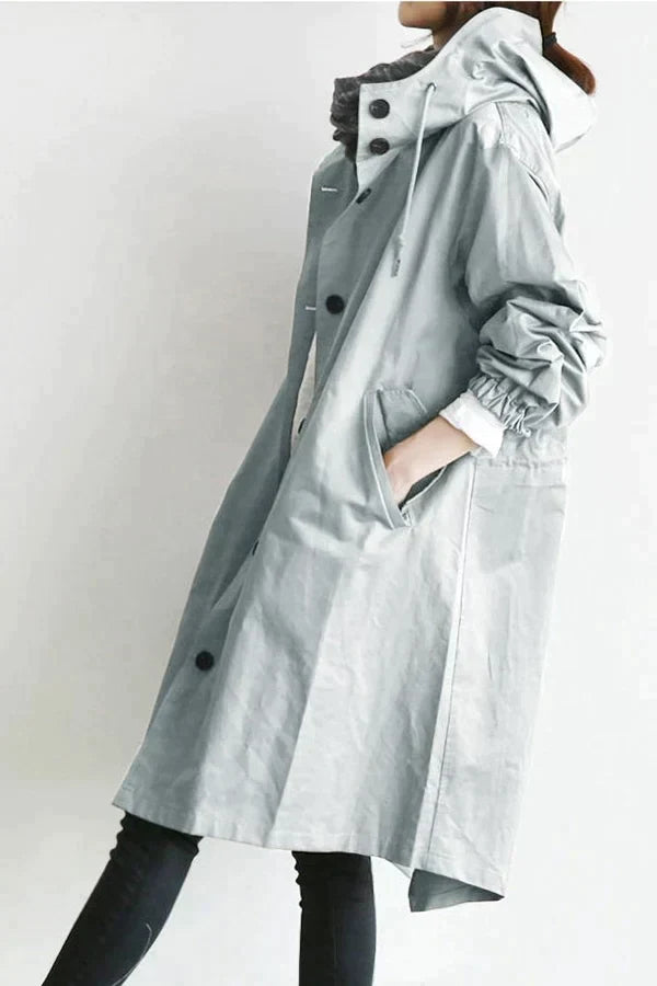 Waterproof Oversized Trench Coat for Spring &amp; Summer