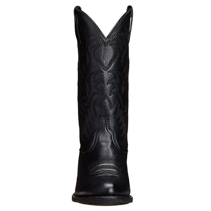 Keaton | Embroidered Cowboy Boots with Pointed Toe for Women