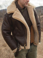 Roland | Men's Classic Aviator Jacket with Zipper