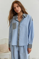 Fenella | Oversized Pajama Set with Button-Up for Women