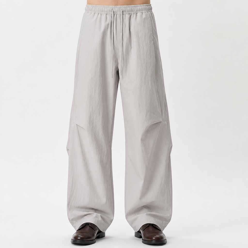 Gustav | Wide Leg Pants Pleated Lightweight