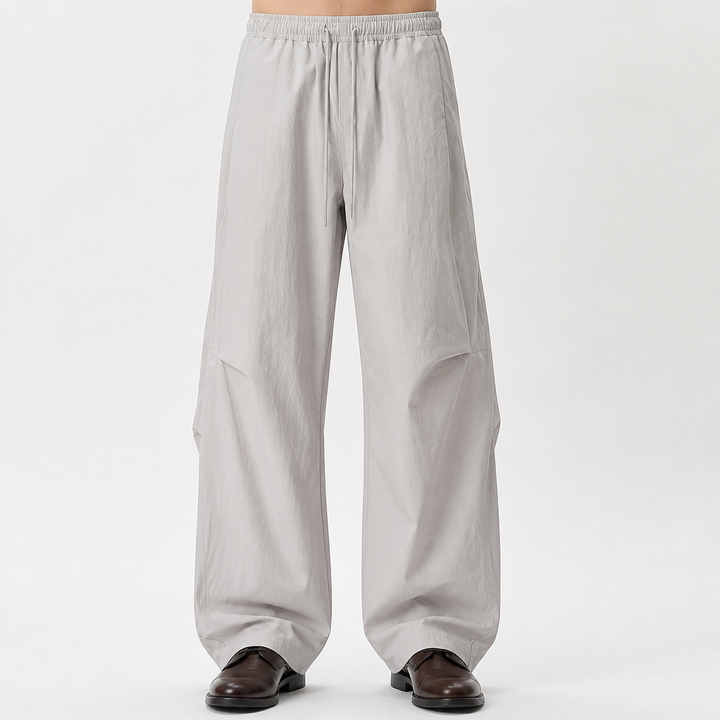 Gustav | Wide Leg Pants Pleated Lightweight
