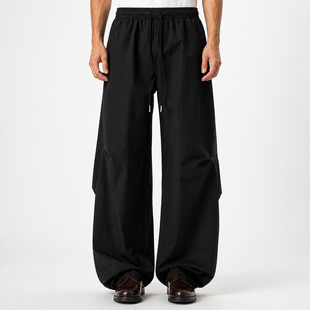 Gustav | Wide Leg Pants Pleated Lightweight