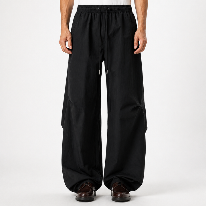 Gustav | Wide Leg Pants Pleated Lightweight
