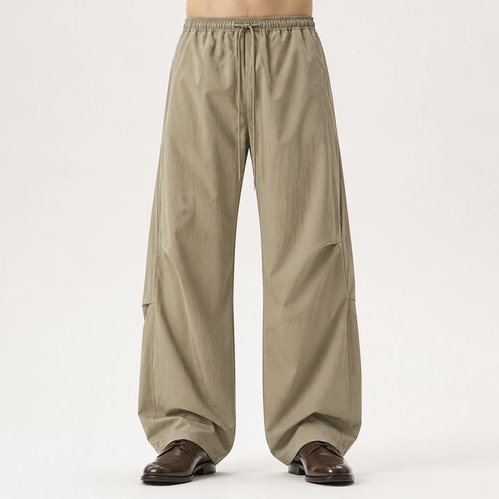 Gustav | Wide Leg Pants Pleated Lightweight