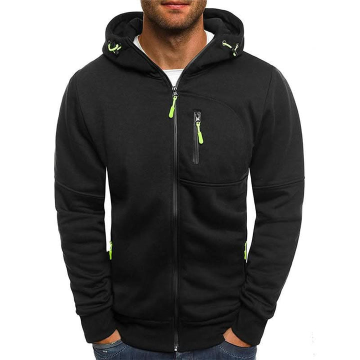Drax | Hoodie Full Zip Fleece Lined Sweatshirt