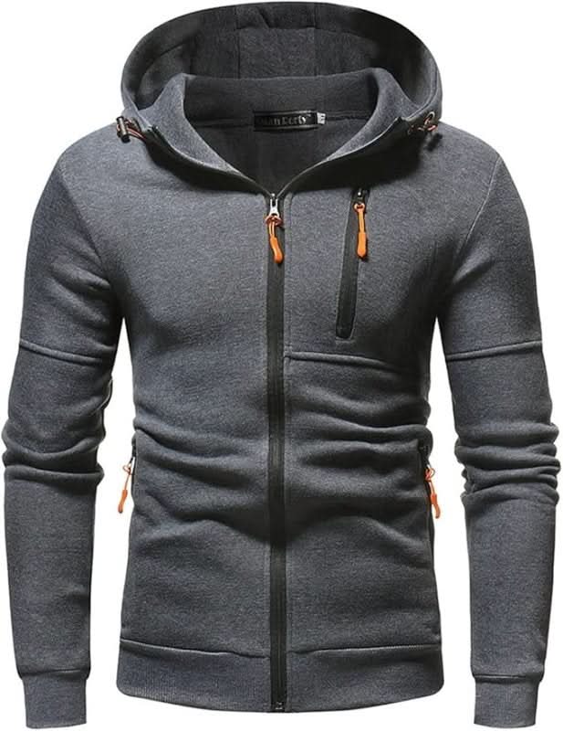 Drax | Hoodie Full Zip Fleece Lined Sweatshirt