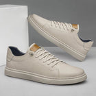 Hicham | Leather Lace-Up Oxford Sneakers for Women