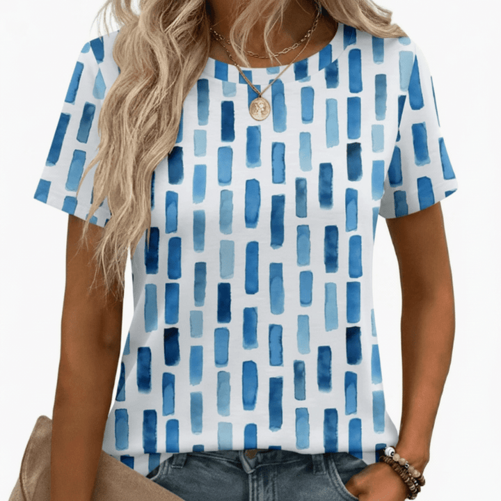 Relaxed V Neck T Shirt