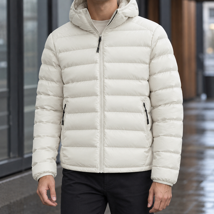 Hudson Hooded Puffer Jacket