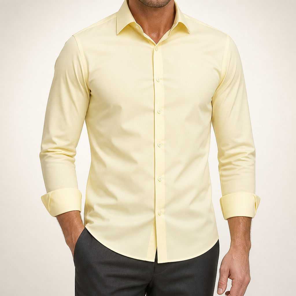 Lorcan | Dress Shirt Wrinkle Free Formal Business Long Sleeve