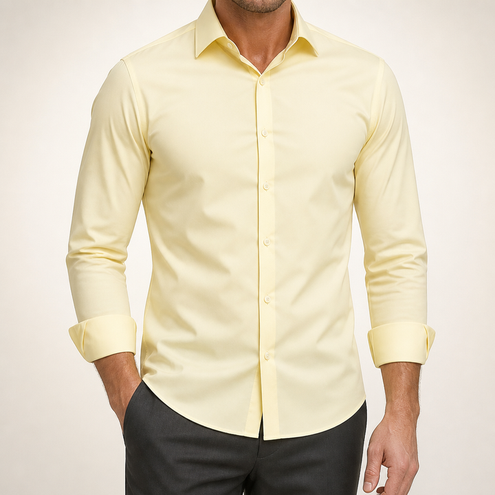 Lorcan | Dress Shirt Wrinkle Free Formal Business Long Sleeve