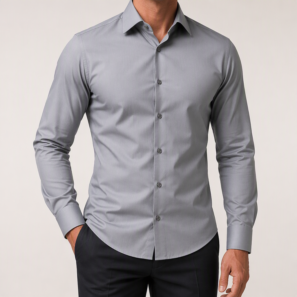 Lorcan | Dress Shirt Wrinkle Free Formal Business Long Sleeve