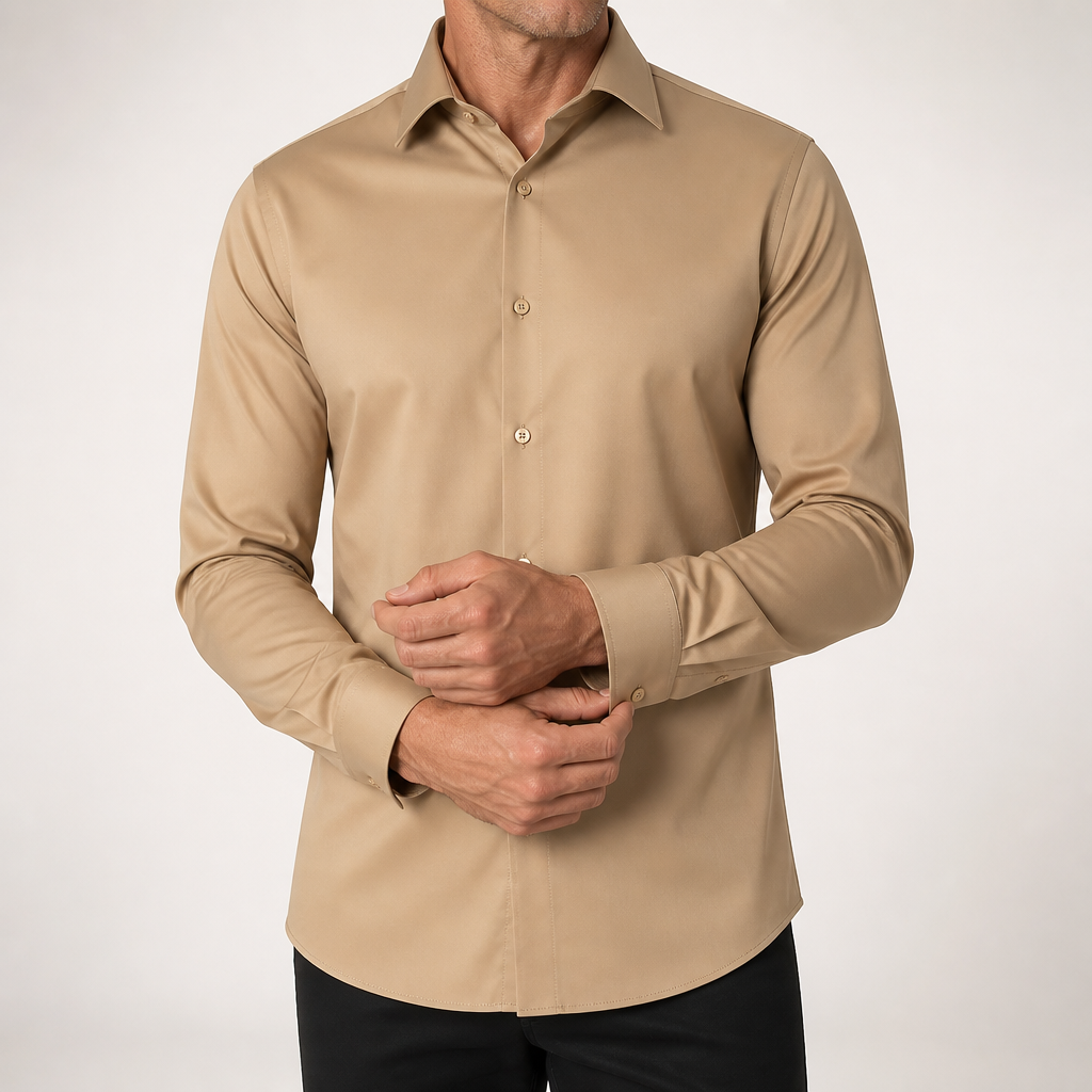 Lorcan | Dress Shirt Wrinkle Free Formal Business Long Sleeve