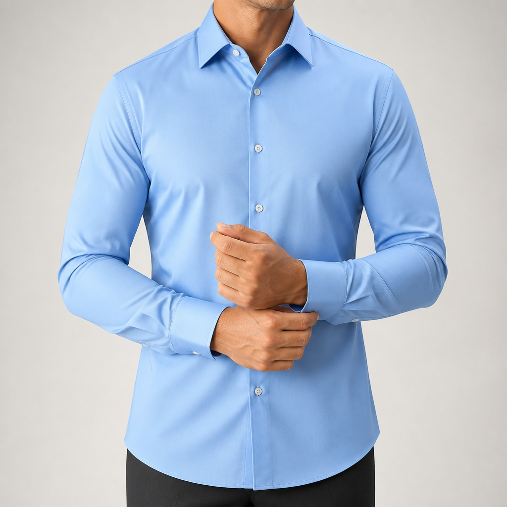 Lorcan | Dress Shirt Wrinkle Free Formal Business Long Sleeve