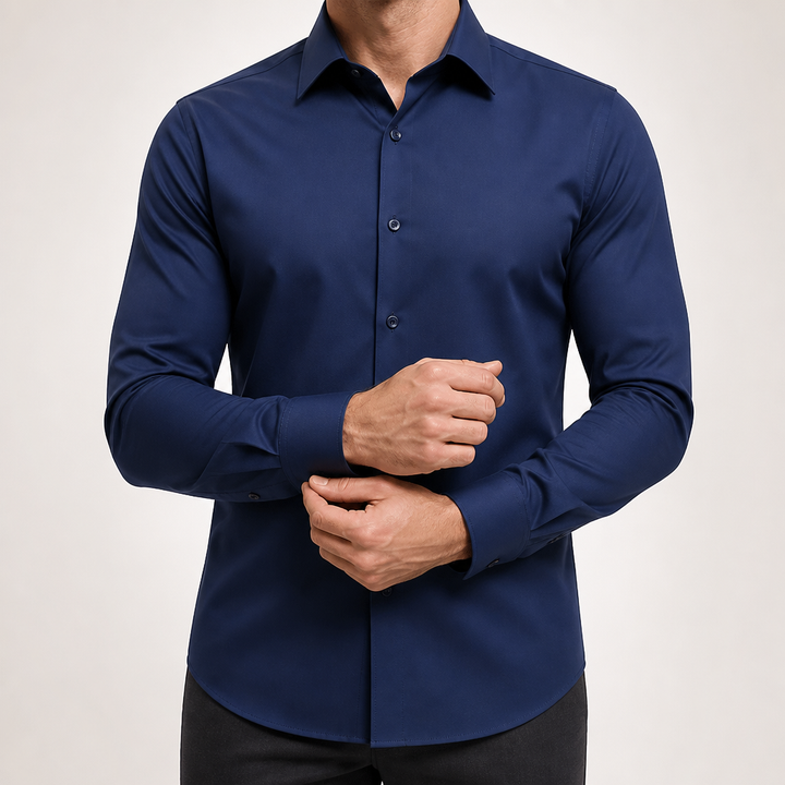 Lorcan | Dress Shirt Wrinkle Free Formal Business Long Sleeve