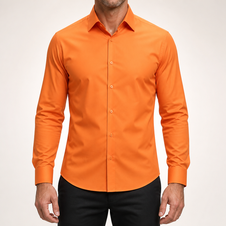 Lorcan | Dress Shirt Wrinkle Free Formal Business Long Sleeve