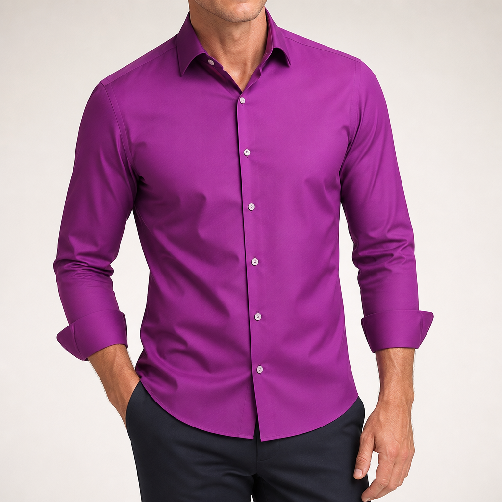 Lorcan | Dress Shirt Wrinkle Free Formal Business Long Sleeve