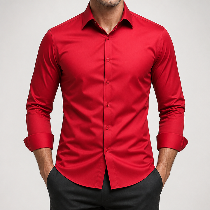 Lorcan | Dress Shirt Wrinkle Free Formal Business Long Sleeve