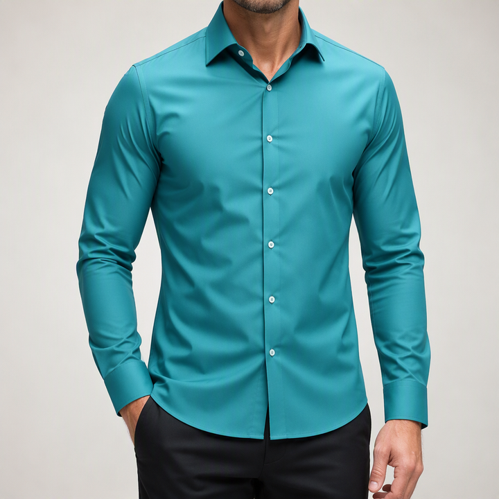 Lorcan | Dress Shirt Wrinkle Free Formal Business Long Sleeve