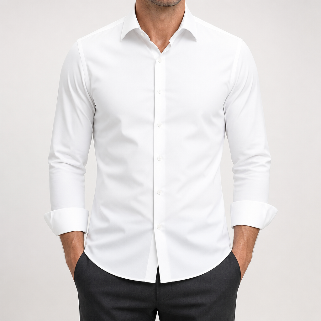 Lorcan | Dress Shirt Wrinkle Free Formal Business Long Sleeve