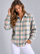 Melodee | Plaid Button-Down Blouse for Women