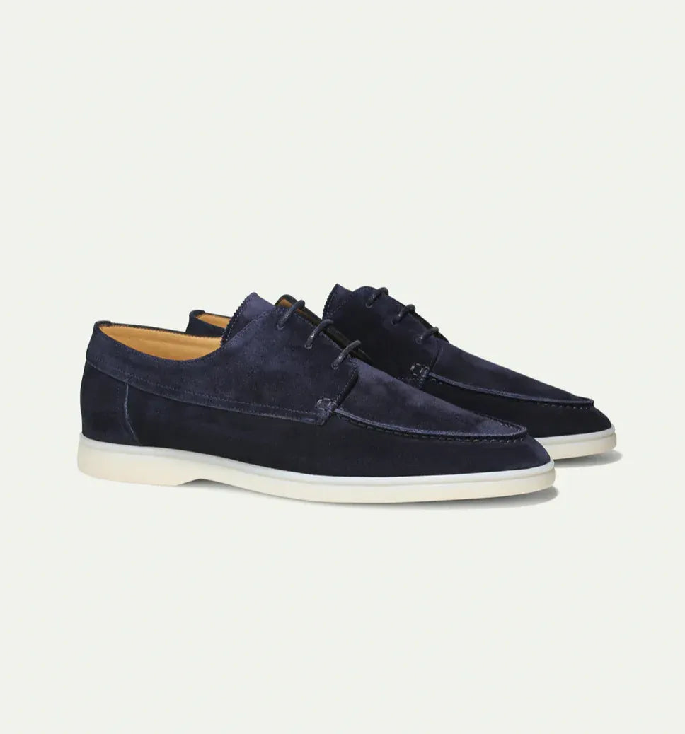 The Laurent Premium Suede Lace-Up