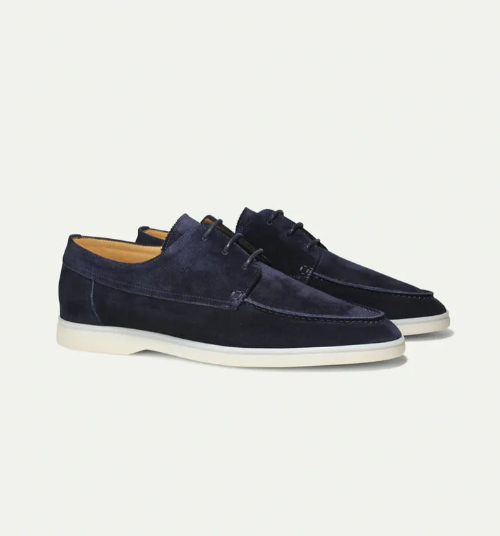 The Laurent Premium Suede Lace-Up