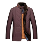 Men's Padded Winter Jacket with Warm Lining