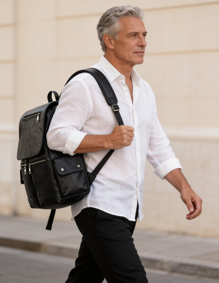 Harlan | Backpack Laptop Leather Travel