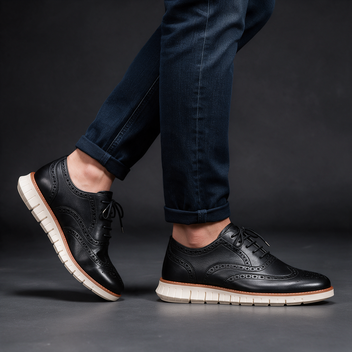 Redmond | Dress Sneakers Wingtip Brogue Leather