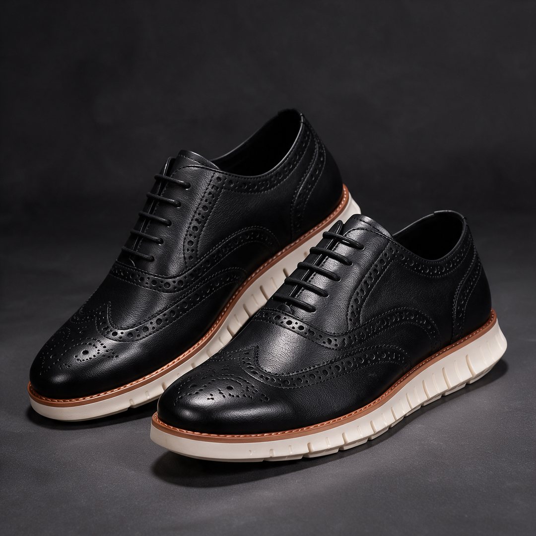 Redmond | Dress Sneakers Wingtip Brogue Leather