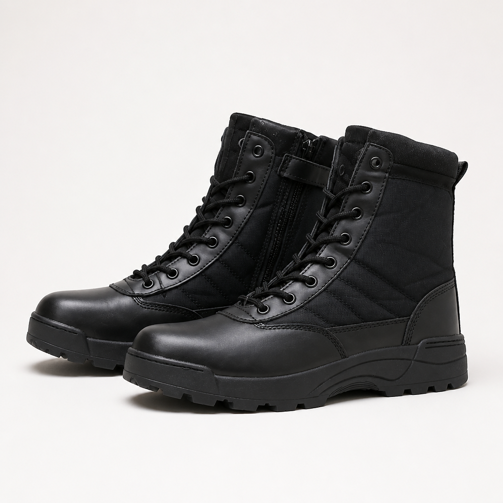 Sawyer | Combat Boots Army Lace Up Chunky Sole