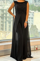 Vasilisa | Sequin Sleeveless Maxi Jumpsuit for Women