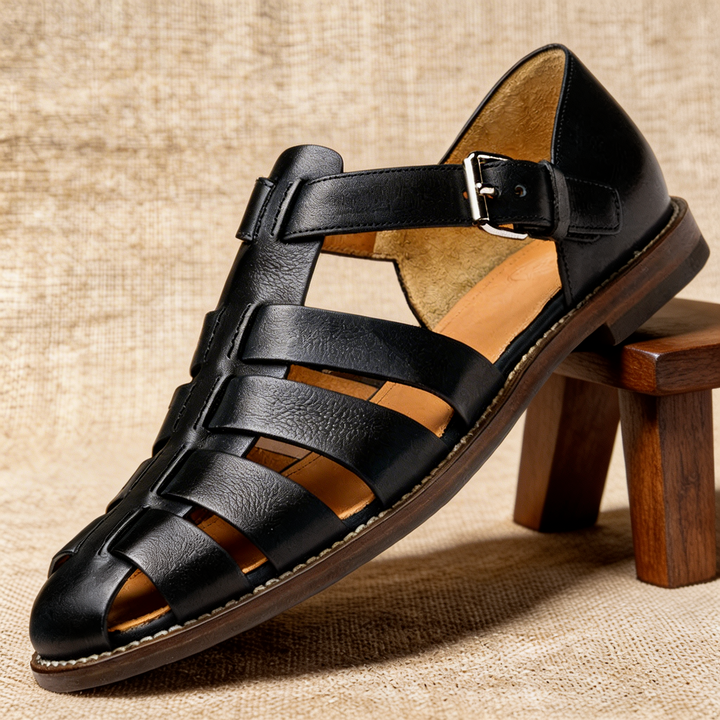 Maverick Leather Fisherman Sandal