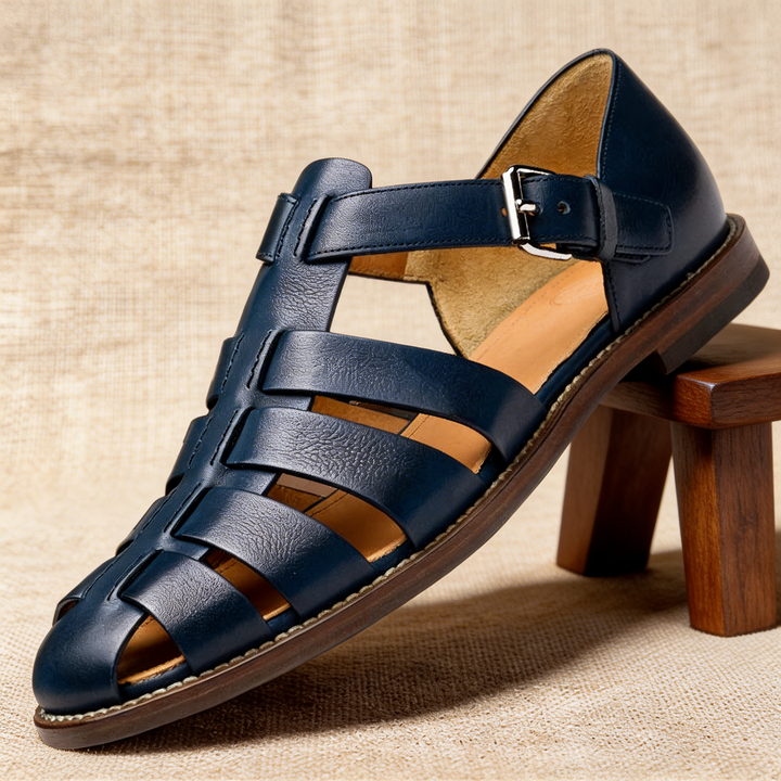 Maverick Leather Fisherman Sandal